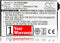 BT298555 Battery Replacement for V-TECH VM321 VM333 VM341 VM343 Safe & Sound Baby Monitor Parent Unit BM4200 Baby BM1000...