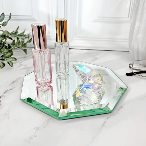 Plymor 6" Octagon, 5mm Thick Beveled Glass Mirror...