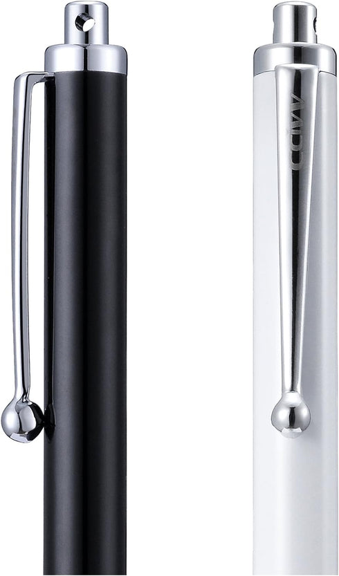 Stylus Pens, CCIVV 4 Pcs 5.6 Inches Mesh Tipped Stylus for Touch Screens, iPad, iPhone, Kindle Fire + 4 Extra Replaceable Hybrid Fiber Tips (White...