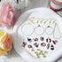 XKCWXY 415Pcs Earring Making Kit with Beading Hoop Earring Finding Component Accessories,Earring Hooks,Jump Rings,Earring Backs,American Flag Char...