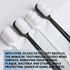 Extra Soft Toothbrush for Sensitive Gums and Teeth with 20,000 Ultra Soft Bristles. Micro-Nano Toothbrush. Excellent Cleaning Effect (2 Pack) (Whi...