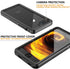iPhone 7/8 Plus Waterproof Case - Shockproof, Sandproof, Dirtproof IP68, Full Body Protection, Black/Clear......