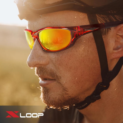 Polarized Sports Sunglasses for Men - UV400 Baseball Running Cycling Golf Glasses...