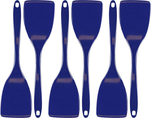 Spatula, Turner for Non-stick pans, Heat Resistant, BPA Free Melamine Utensil with Ergonomic Handle, 11 inch, Set of 6 by Reston Lloyd, Indigo...
