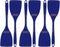 Spatula, Turner for Non-stick pans, Heat Resistant, BPA Free Melamine Utensil with Ergonomic Handle, 11 inch, Set of 6 by Reston Lloyd, Indigo...