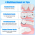Water Flosser, 4 Modes Water Flosser for Teeth, Portable USB-C Rechargeable Oral Irrigator, 4 Replaceable Nozzles Water Dental Picks, IPX7 Waterpr...