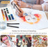 PANDAFLY Detail Paint Brushes Set, 15pcs Miniature Brushes for Fine Detailing & Art Painting - Acrylic, Oil, Watercolors & Paint by Number, Models...