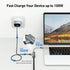 BENFEI USB-C to Ethernet Gigabit Adapter with 100W Power Delivery, Thunderbolt 3/4 to RJ45 Ethernet LAN Network Adapter Compatible with iPhone 15 ...