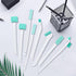 Small Cleaning Brushes for Household, 8Pcs Set with Detailed Cleaning Tool for Windows, Doors, Bottles, Car, and More...