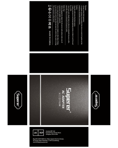 Replacement 5Ft(1.5M) Micro USB Charger Cord Fit for JBL Flip 4 3 2 Charge 3 2 2+ Plus Pulse 3 2 GO GO2 Trip Bluetooth Speaker AC Adapter Power Su...