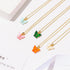 Butterfly Necklace Bohemian Retro Chain Friendship Necklace for Women Good Luck Pendant Chain Necklace with Message Card Gift Card...