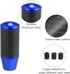 X AUTOHAUX Automatic Manual Gear Stick Shift Knob Transmission Gear Lever Stick Shifter Handle Carbon Fiber Pattern Blue...