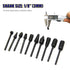Rasp Wood Carving Bits for Woodworking 1/8” Shank Mini Rotary Burr Rasp Set Power Carving Bit Tools for Wood Carving-10 pcs...