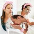 Puffy Spa Headband & Skincare Headbands for Women Makeup,Terry Cloth Towel Head Band for Skin Care,Sponge Make Up Hair Band for Girls,Face Wash Wr...