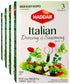 Haddar, Gluten Free Italian Dressing & Seasoning Mix 1.8oz, 4 Pack (12 Packets) For Seasoning and Salad Dressing...