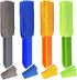 4 Pack Blinds Duster, Window Blinds Cleaner Duster Brush with 4 Microfiber Sleeves, Blinds Cleaning Tools for Window Blinds, Air Conditioner Vents...