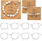 12 Pcs Christian Gifts for Women Men Baptism Gifts Cross Bracelet Rhinestone Charm Pearl Bracelet Religious Catholic Gifts Christian Religious Cro...