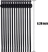Fir Tree Nylon Push Mount Cable Zip Ties 8 inch, Multipurpose Tie Wire Clip Holder Adjustable Self Locking Cable Ties (20 pack)...