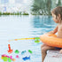 Max Fun Magnetic Fishing Water Toys for Kids Ages 3-5 with Magnet Pole Rod Net, Plastic Floating Fish for Toddler Outdoor Toys, Summer Toys, Bath ...