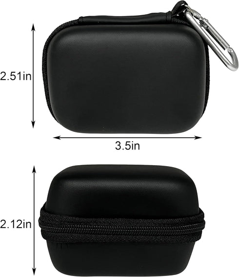 LeoTube Carrying Case for iWALK Portable Charger 4500mAh Ultra-Compact Power Bank Battery Pack, Protective Travel Holder Compatible with Charmast ...