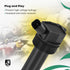 YHTAUTO Ignition Coil Replacement for Hyundai Tucson Elantra GT 2014-2020, Elantra 2011-2016, Kia Soul 2012-2019, Forte 2014-2016, Forte5 2014-201...
