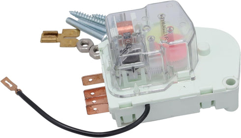 Supplying Demand W10822278 482493 Refrigerator Defrost Timer Replacement 120V 50/60Hz White