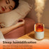 Portable Mini Humidifier, 300ml Small Cool Mist Humidifier, USB Personal Desktop Humidifier for Baby Bedroom Travel Office Home, Auto Shut-Off, 2 ...