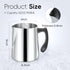 Candle Making Pouring Pot, 32oz Stainless Steel Wax Melting Pot with Heat-Resistant Handle, Double Boiler Candle Making Pitcher with Dripless Pour...
