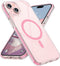 MILPROX Compatible with iPhone 15 Plus Case - Compatible with MagSafe - Magnetic Clear Trasparent Design - Non-Yellowing Anti-Slip - Shockproof Bu...