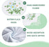 11" Embroidered Lace Cotton Handkerchiefs for Women, Elegant Floral Ladies Hankies with Lace Edge for Daily Use Party Wedding...