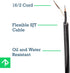 Rebuild Skills Replacement Power Tool Cords for Drills, Sanders, chop saws, Grinders, vacuums, Miter saws, appliances, Motors and Power Tools (8' ...