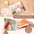 hahaland Baby Books 0-6 Months,Tummy Time Sensory Baby Toys 6 to 12 Months Touch Feel Book Textured Animals Mirror & Crinkle Paper Christmas Stock...