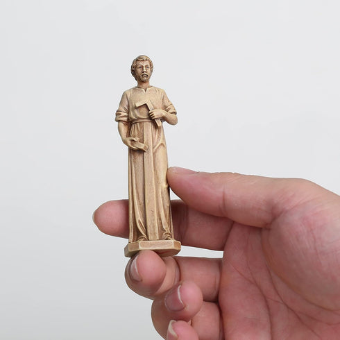 BC Catholic St. Joseph Statue for Selling Homes, Home Seller Kit with Instruction Card, with Burial Bag, 3.5inches H, Handmade by Buildclassic...