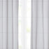 Odor Neutralizing Sheer Voile Grommet Window Curtain for Bedroom or Living Room (1 Panel), 59 in x 120 in, Light Grey...