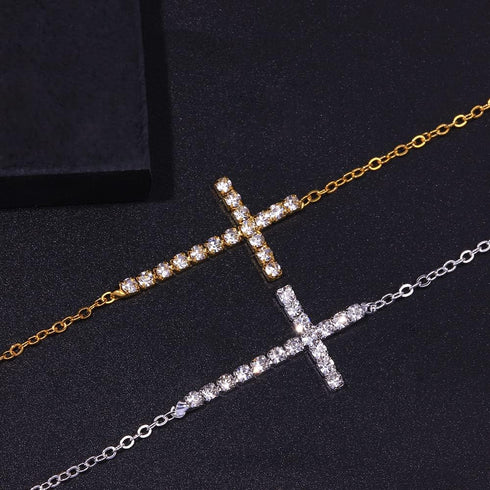 Heart Rhinestone Anklet Bracelets Adjustable Silver Shiny Tennis Anklets Twinkle Cubic Zircon Diamond Anklet Foot Chain Crystal Anklet Beach Jewel...