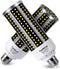 2 Pack LED Corn Light Bulb 500W Equivalent 5000 Lumen 6500k 50W Large Area Cool Daylight White Corn Bulb for Outdoor Indoor Garage Warehouse Facto...
