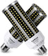 2 Pack LED Corn Light Bulb 500W Equivalent 5000 Lumen 6500k 50W Large Area Cool Daylight White Corn Bulb for Outdoor Indoor Garage Warehouse Facto...