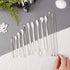 OLYCRAFT 26PCS Stainless Steel Lab Measuring Spatula Set, Micro Lab Scoop/Spoon Mixing Spatula for Powders Gel Cap Filler, Capsule Filler,Laborato...