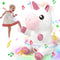 TOY Life Plush Unicorn Toys Baby Musical Talking Toys Repeat What You Say Infant Toys, Stuffed Newborn Toys with Dancing Singing Toys for Babies B...