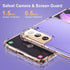 KIOMY Clear Case for Samsung Galaxy S21 5G Airbag Corners Shockproof Bumper Protective Phone Cover, Hybrid Design Hard PC Back with Flexible TPU F...