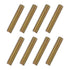 uxcell 8pcs Fully Threaded Rods 5/16x1-1/2" All Thread Studs Long Threaded Screw Carbon Steel for Furniture Garden Railing Mounting Assembly Faste...