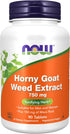 NOW Supplements, Horny Goat Weed Extract 750 mg Plus 150 mg of Maca Root, Tonifying Herb*, 90 Tablets, for Sexual Health...