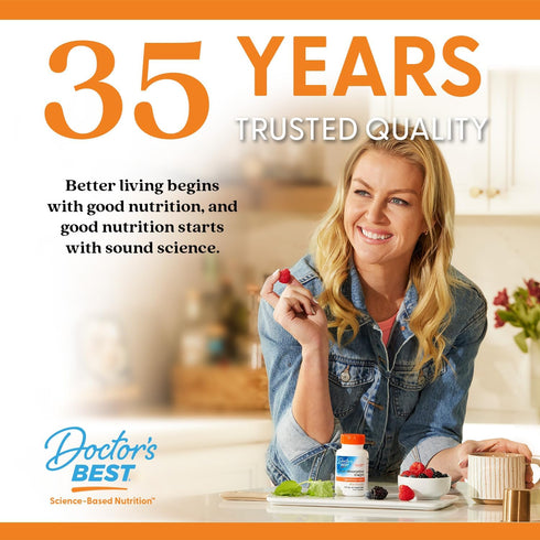Doctors Best Fully Active B Complex, Energy & Cellular Support, Non-GMO, Gluten Free, Soy Free, Vegan 30 Veggie Caps...