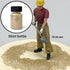 Miniature Rock Landscape Rocks Terrain Model Kit Model Train Sand Miniature Scenery Kit Model Sand Minature Sand Miniature Landscape, Pack of 3...