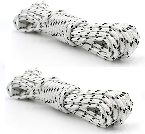 2PC Outdoor Patio Umbrella Cord Line Nylon Rope Replacement, 0.14" Dia (20FT)...