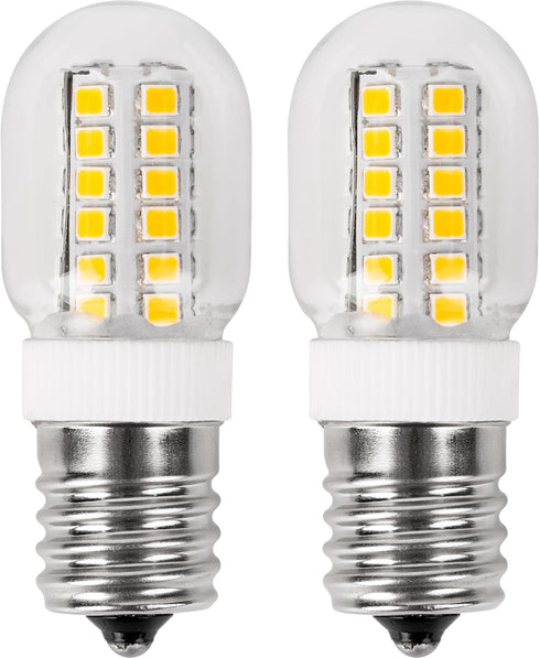 Canamax Premium 8206232A Dimmable LED Light Bulb 3W Equal to 40W 6000K 75V-130V - High Output Cold Daylight E17 Standard Base 240 lumens for Refri...