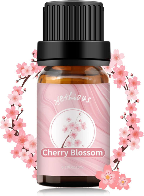 yethious Cherry Blossom Essential Oils for Diffuser & Aromatherapy Pure Cherry Blossom Oil - 10ML...