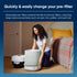 BLUEAIR Genuine Pre-Filter Blue Pure 211i Max Air Purifier, Washable Fabric, Moss Green Medium...