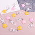 Framendino, Cute Star Keychains Small Star Keychain Chubby Star Key Chains Key Ring for Women Bag Decor...