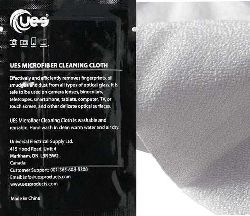 UES DSLR Camera Sensor and Lens Cleaning Travel Kit: APS-C Sensor Cleaning Swab, Cleaner, Air Blower, Microfiber Cloth, Lens Cleaning Pen, Lens Pa...